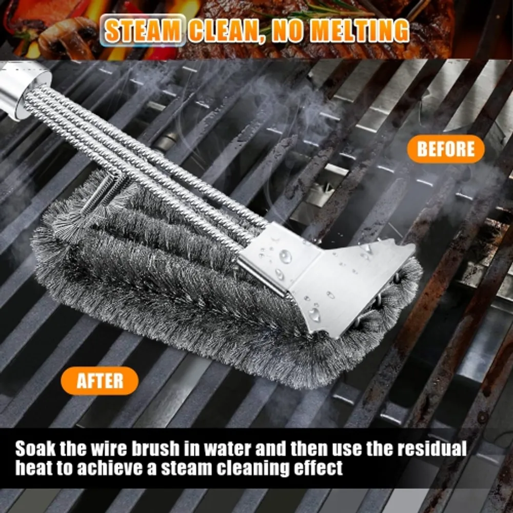 Steam Cleaning Brush, Grill Cleaner Brush, Cleaning Accessory