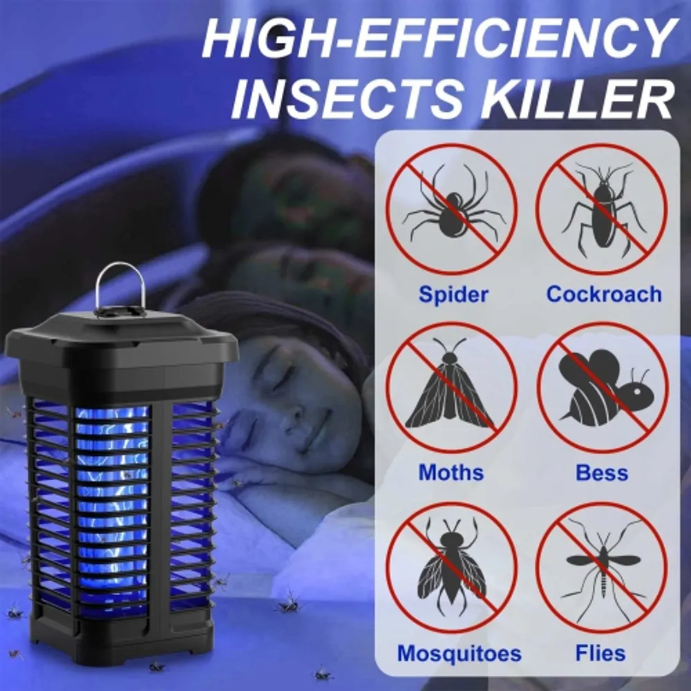 Plug In UVA Flying Insect Trap Starter Fly Mosquito Fruit Flies