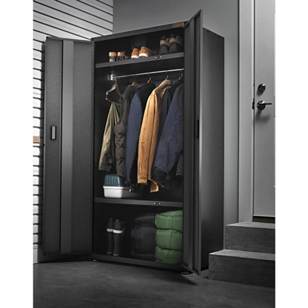 Gladiator Steel Storage Cabinet (GAJG36GRESG) - Hammered Granite