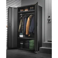 Gladiator Steel Storage Cabinet (GAJG36GRESG) - Hammered Granite