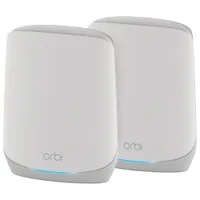 NETGEAR Orbi Tri-Band AX5400 Whole Home Mesh Wi-Fi 6 System (RBK762S-100CNS) - 2 Pack