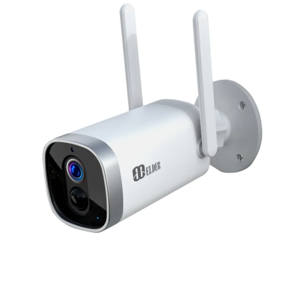 Elder Wireless Security Camera Outdoor Battery WiFi 32GB, Wire-Free DIY  Smart Home Kit AI Human Detection PIR Motion, Two-Way Talk, Works with Hey  Google  Alexa Galeries de la Capitale