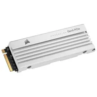 Corsair MP600 Pro LPX 1TB NVMe PCI-e (Gen 4) Internal Solid State Drive with Heatsink - Optimized for PS5 - White