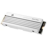 Corsair MP600 Pro LPX 2TB NVMe PCI-e (Gen 4) Internal Solid State Drive with Heatsink - Optimized for PS5 - White