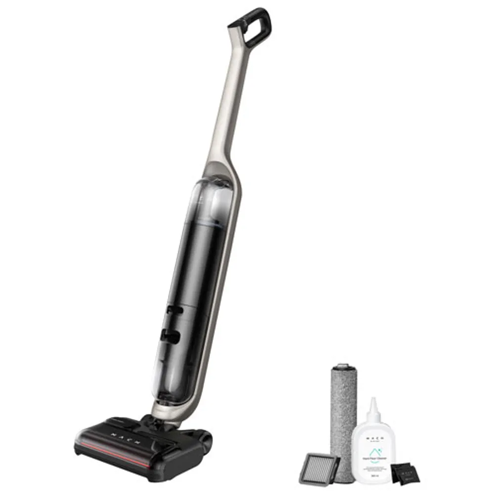 eufy Mach V1 Ultra Cordless Bagless Steam Vacuum - Black