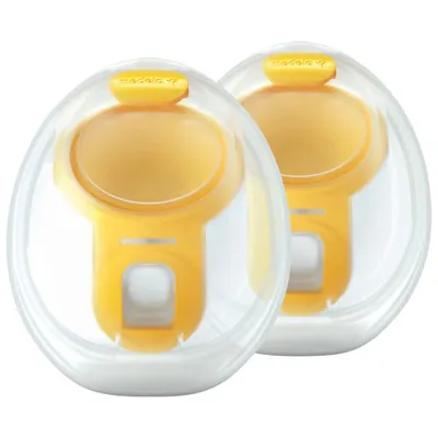 Medela Hands-free Collection Cups for Freestyle Flex, Pump in Style & Swing Maxi Electric Breast Pumps