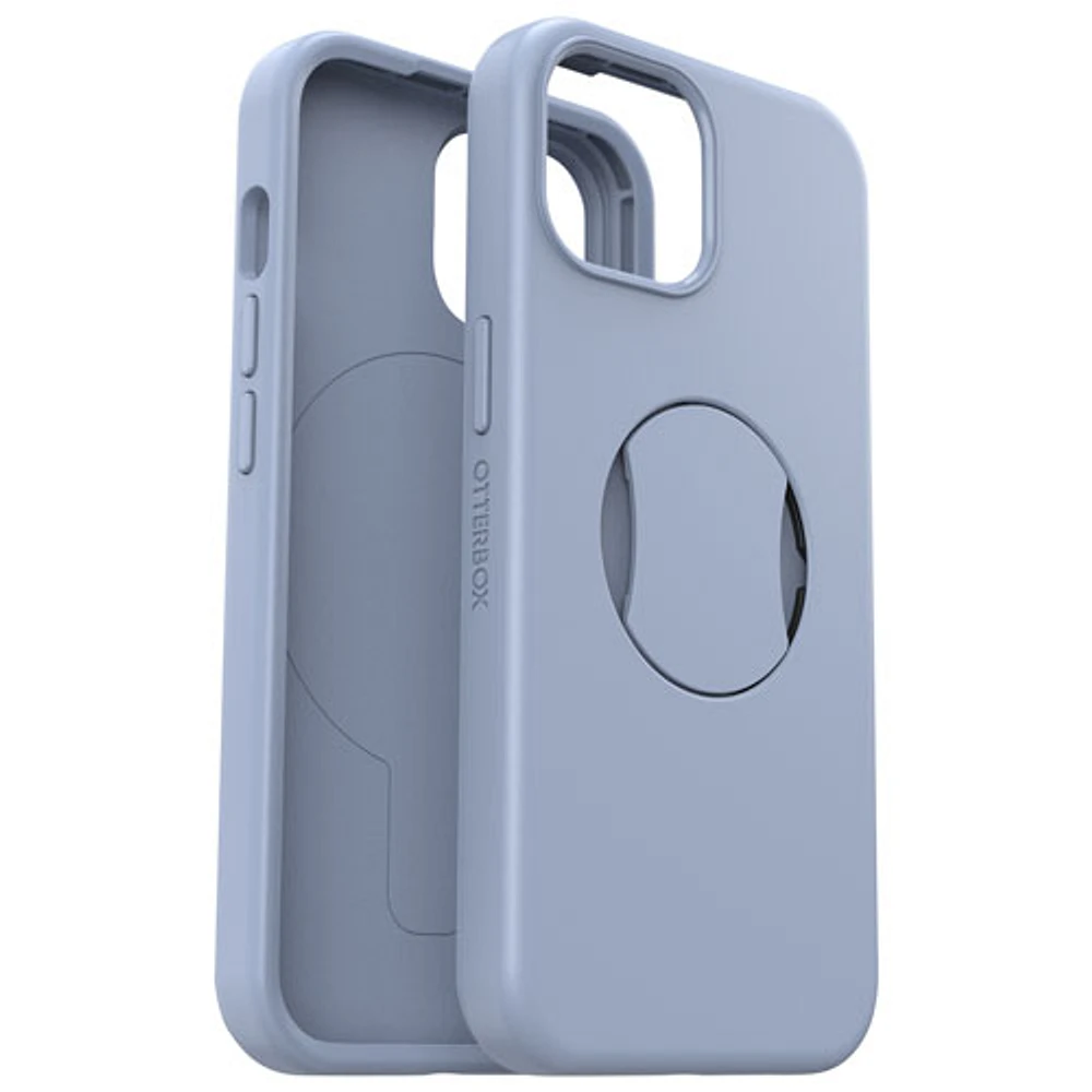 OtterBox Symmetry Fitted Hard Shell Case with MagSafe for iPhone 15/14/13 - Blue