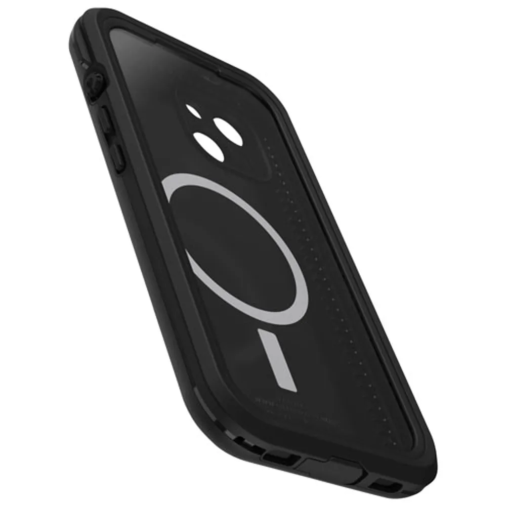 OtterBox Fre Fitted Hard Shell Case with MagSafe for iPhone 15 - Black