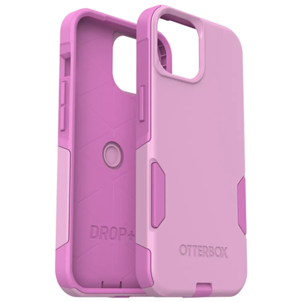 OtterBox Commuter Fitted Hard Shell Case with MagSafe for iPhone 15/14/13 - Pink