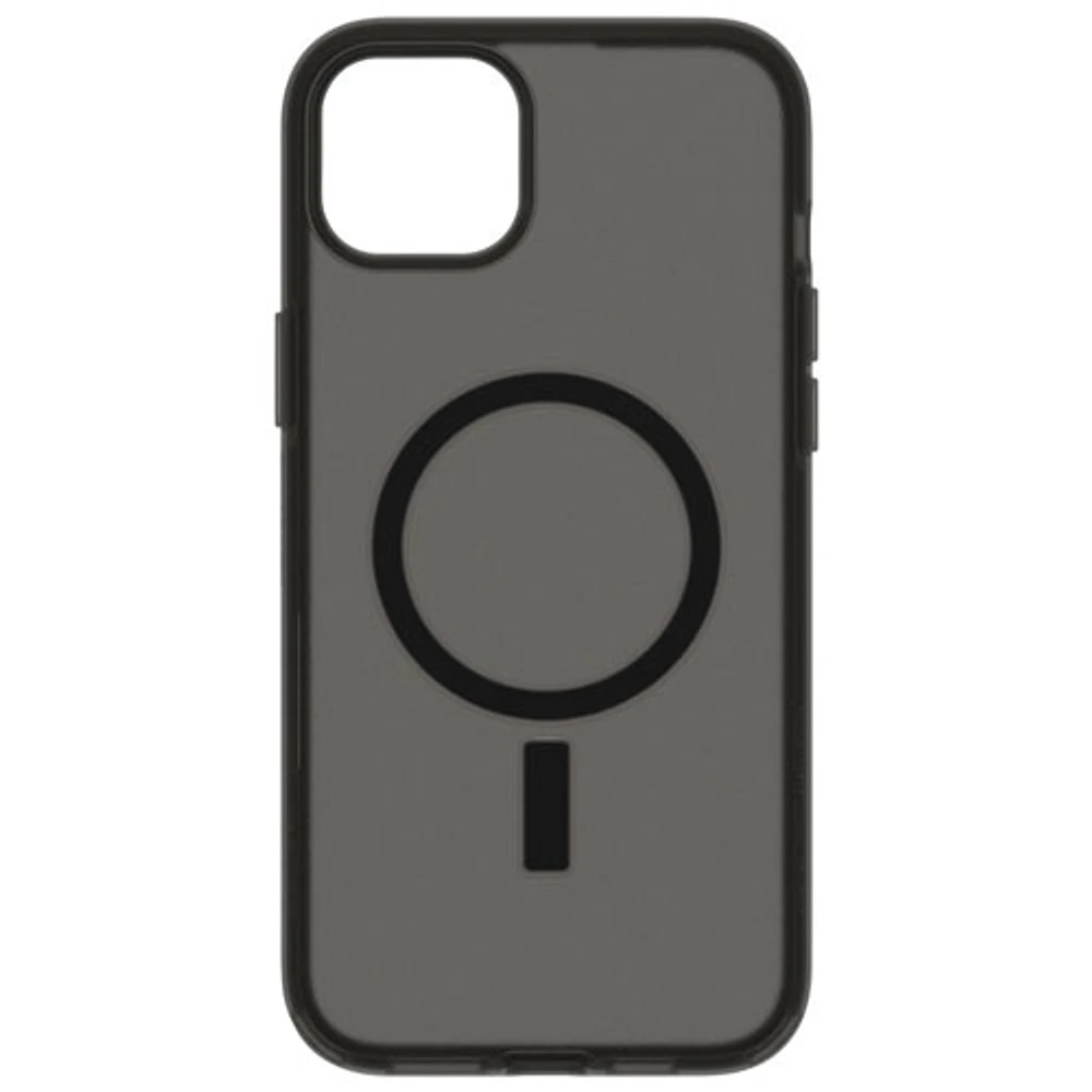 Étui rigide ajusté Symmetry SoftTouch d'OtterBox avec MagSafe pour iPhone 15 Plus - Noir