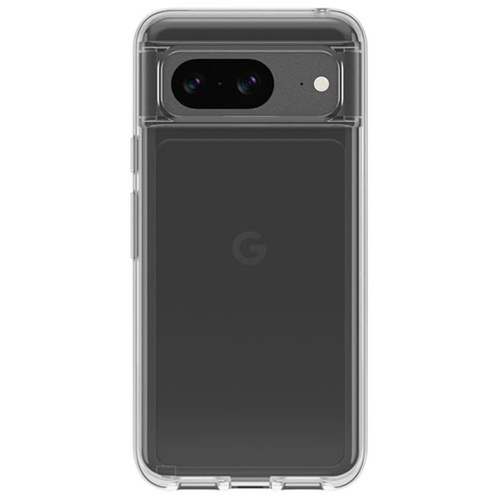 Étui rigide ajusté Symmetry d'OtterBox pour Pixel 8 de Google - Transparent