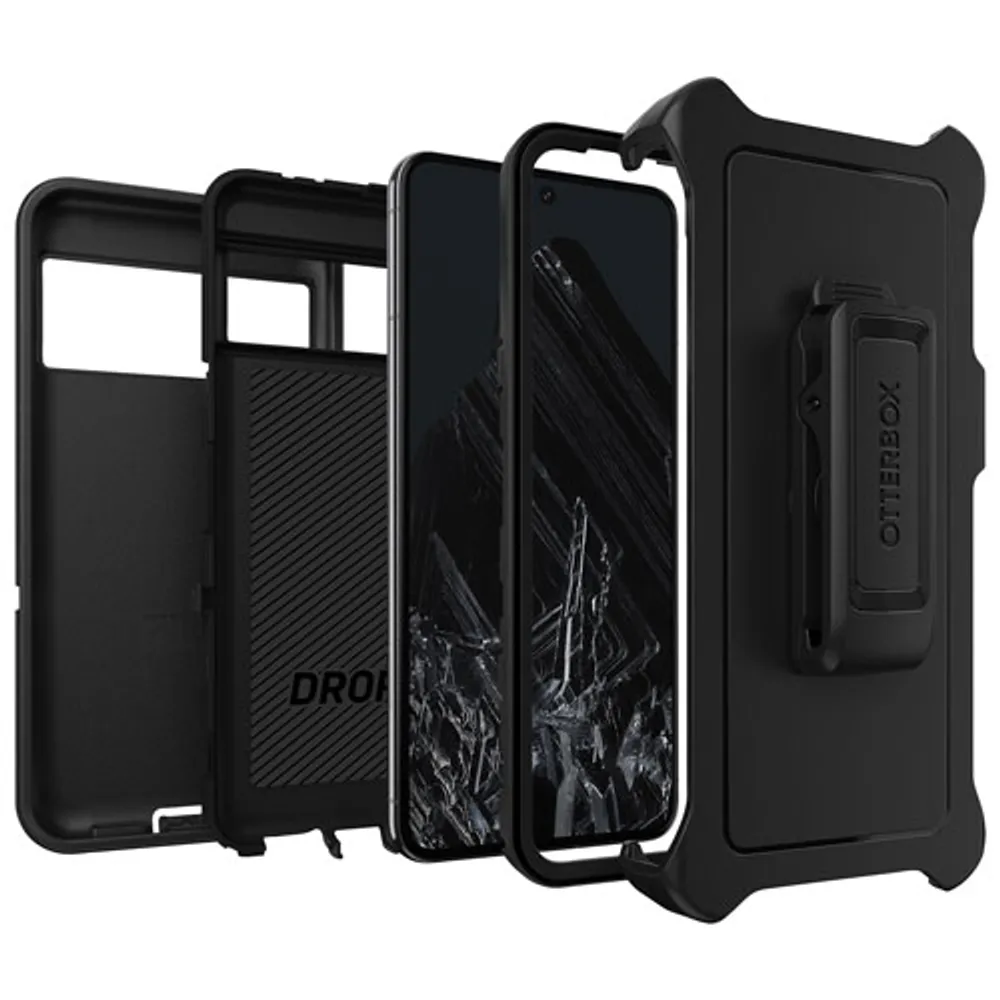 OtterBox Defender Fitted Hard Shell Case for Google Pixel 8 Pro - Black