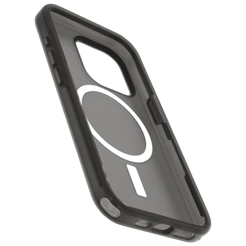 OtterBox Symmetry SoftTouch Fitted Hard Shell Case for iPhone 15 Pro - Black