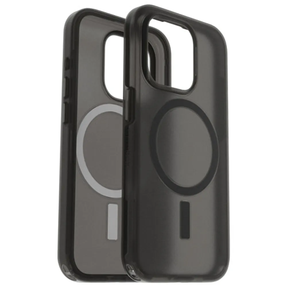 OtterBox Symmetry SoftTouch Fitted Hard Shell Case for iPhone 15 Pro - Black