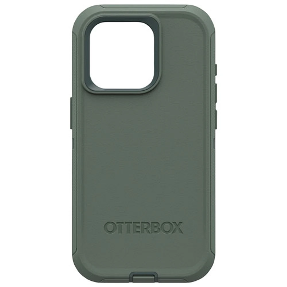 OtterBox Defender Fitted Hard Shell Case for iPhone 15 Pro - Green