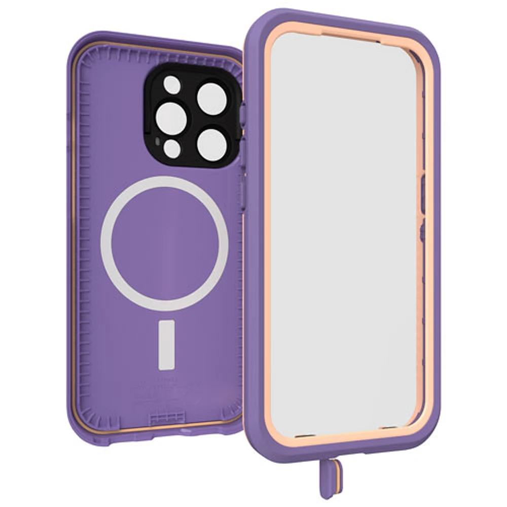 OtterBox FRĒ Fitted Hard Shell Case with MagSafe for iPhone 15 Pro - Purple