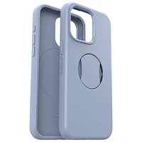 OtterBox OtterGrip Symmetry Fitted Hard Shell Case with MagSafe for iPhone 15 Pro Max - Blue