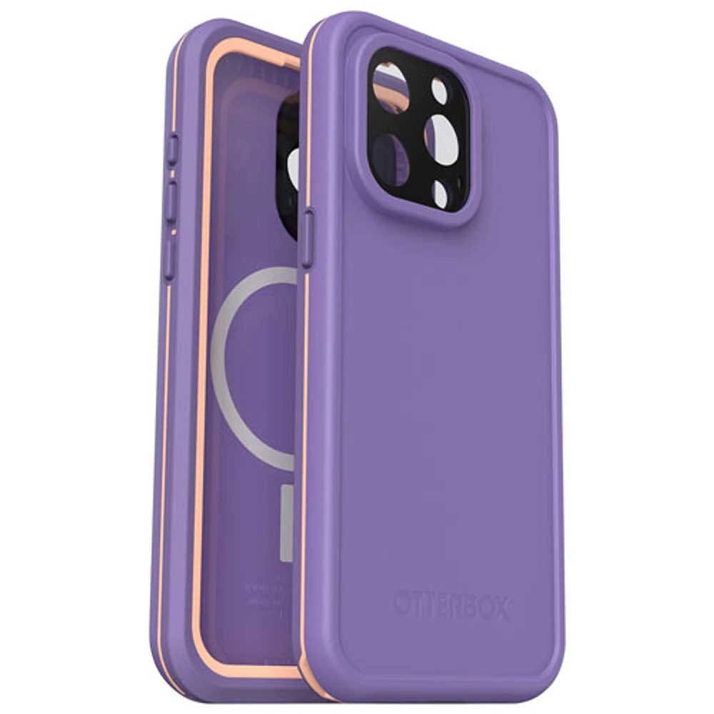 OtterBox FRĒ Fitted Hard Shell Case with MagSafe for iPhone 15 Pro Max - Purple