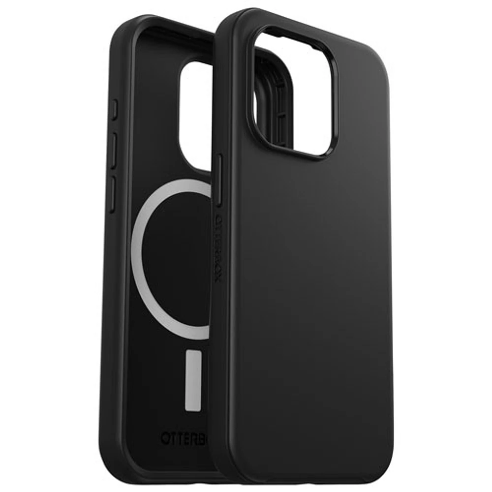 OtterBox Symmetry Fitted Hard Shell Case for iPhone 15 Pro - Black