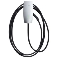 Tesla - Wall Connector Hardwired Electric Vehicle (EV) Charger - up to 48A - 24' – White
