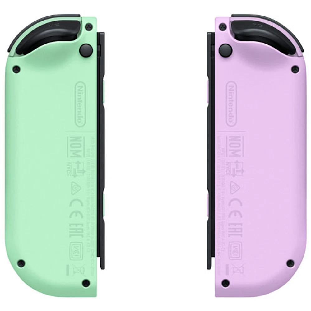 Nintendo Switch Left and Right Joy-Con Controllers - Pastel Purple/Pastel Green