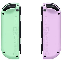 Nintendo Switch Left and Right Joy-Con Controllers - Pastel Purple/Pastel Green