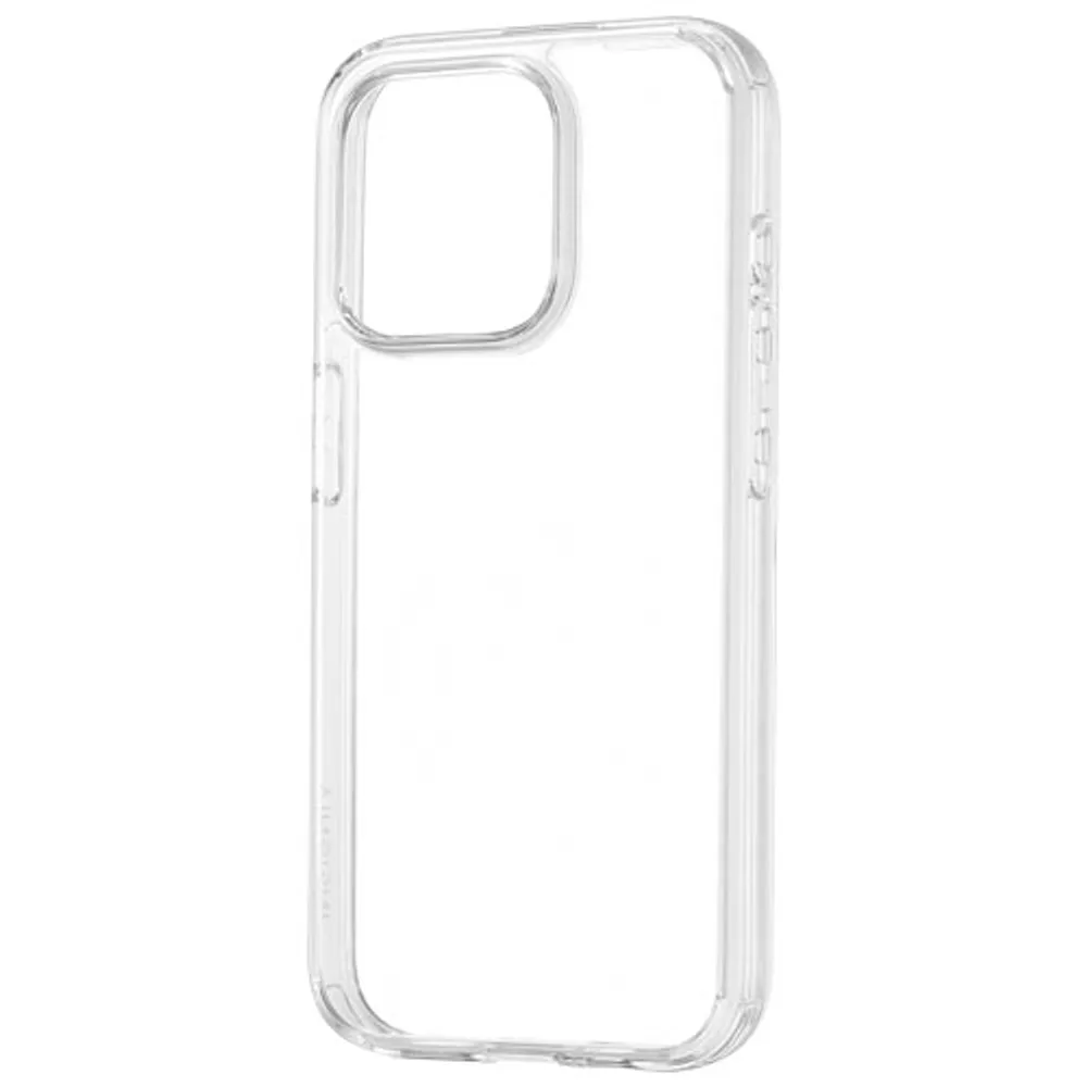 Insignia Fitted Hard Shell Case for iPhone 15 Pro - Clear