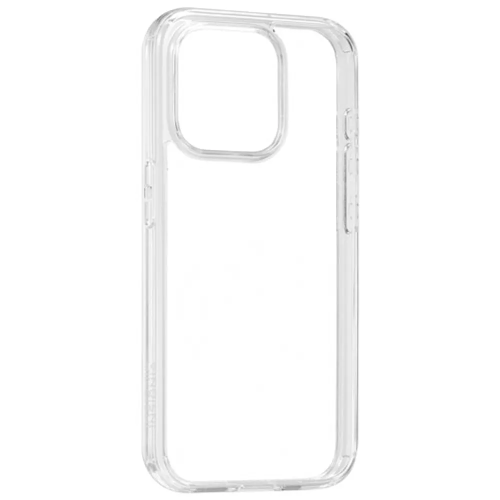 Insignia Fitted Hard Shell Case for iPhone 15 Pro - Clear