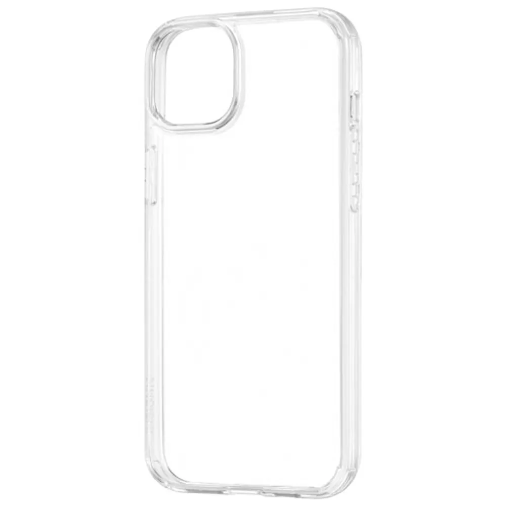 Insignia Fitted Hard Shell Case for iPhone 15 Plus - Clear