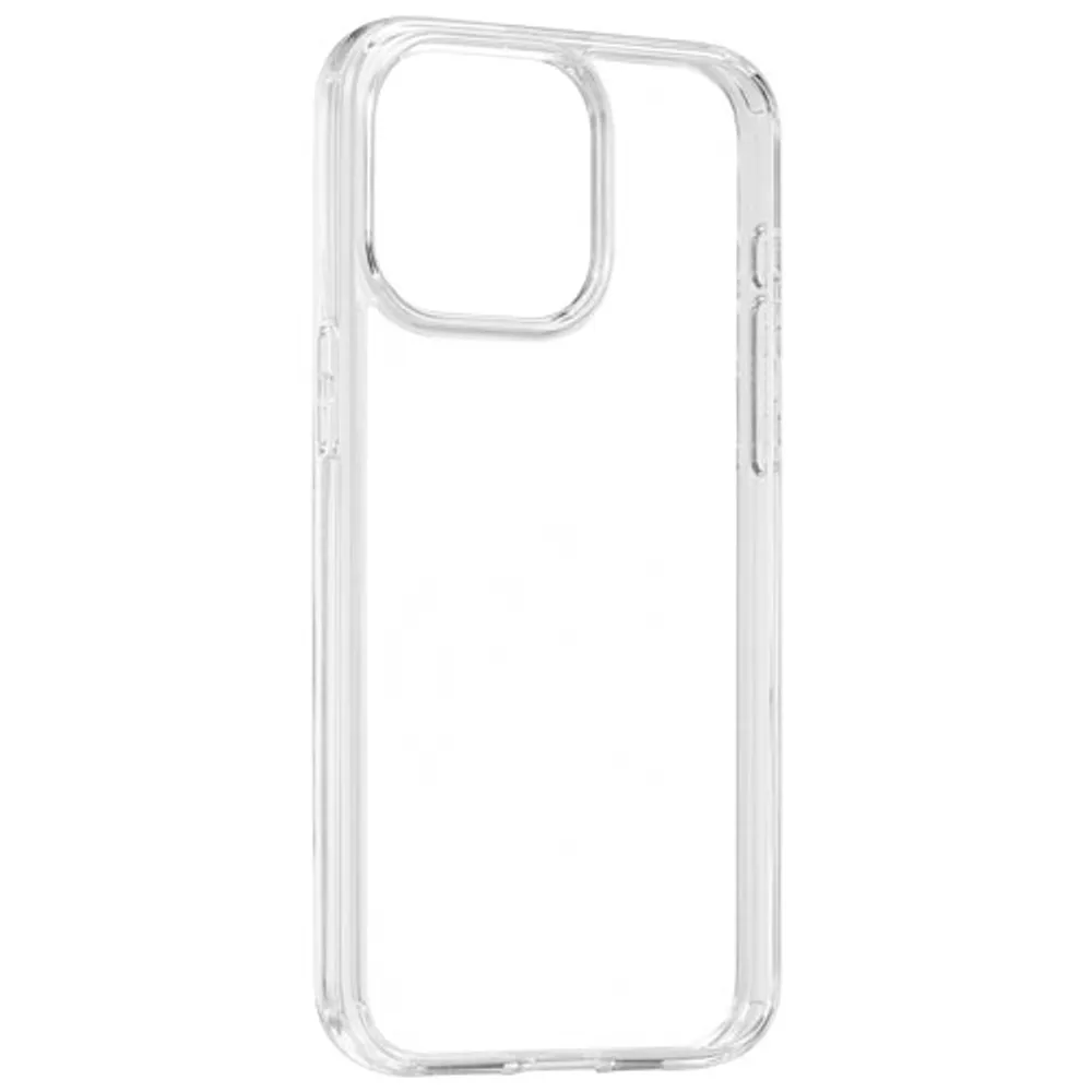 Insignia Fitted Hard Shell Case for iPhone 15 Pro Max - Clear