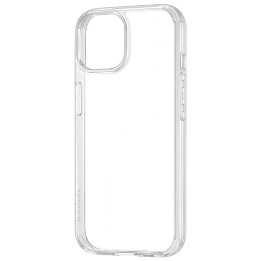 Insignia Fitted Hard Shell Case for iPhone 15 - Clear