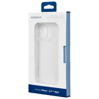 Insignia Fitted Hard Shell Case for iPhone 15 - Clear