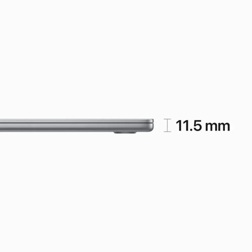 Apple MacBook Air 15" w/ Touch ID (2023) - Space Grey (Apple M2 Chip / 256GB SSD / 8GB RAM) - French