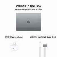 Apple MacBook Air 15" w/ Touch ID (2023) - Space Grey (Apple M2 Chip / 512GB SSD / 8GB RAM