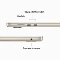 Apple MacBook Air 15" w/ Touch ID (2023) - Starlight (Apple M2 Chip / 512GB SSD / 8GB RAM
