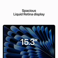Apple MacBook Air 15" w/ Touch ID (2023) - Midnight (Apple M2 Chip / 512GB SSD / 8GB RAM
