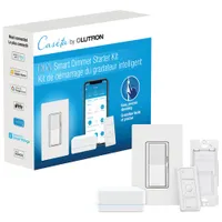 Lutron Diva Smart Dimmer Starter Kit for Caseta Smart Lighting (DVRF-BDG-1D-C)