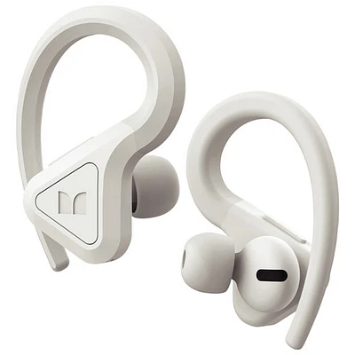 Écouteurs boutons 100 % sans fil à suppression active du bruit DNA Fit de Monster - Blanc