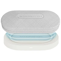 Écouteurs boutons 100 % sans fil à suppression active du bruit DNA Fit de Monster - Blanc