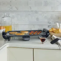 Kenmore Non-Stick Electric Griddle with Removable Drip Tray - 10" x 18"