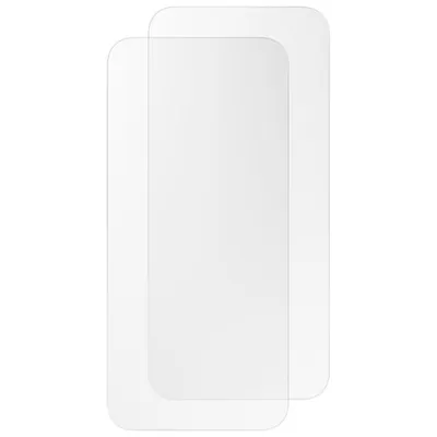 Insignia Anti-Reflective Glass Screen Protector For iPhone 15 - 2 Pack - Only at Best Buy