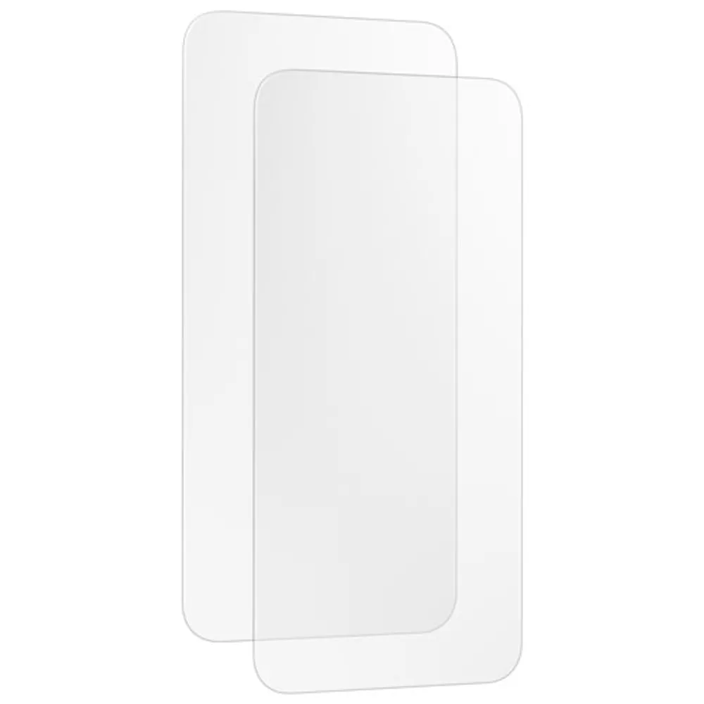 Insignia Anti-Reflective Glass Screen Protector For iPhone 15 Plus - 2 Pack - Only at Best Buy