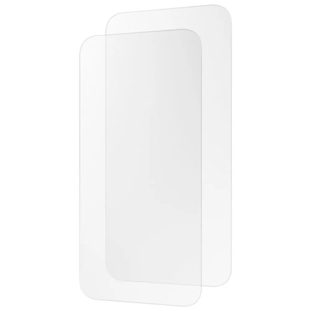 Insignia Anti-Reflective Glass Screen Protector For iPhone 15 Pro - 2 Pack - Only at Best Buy