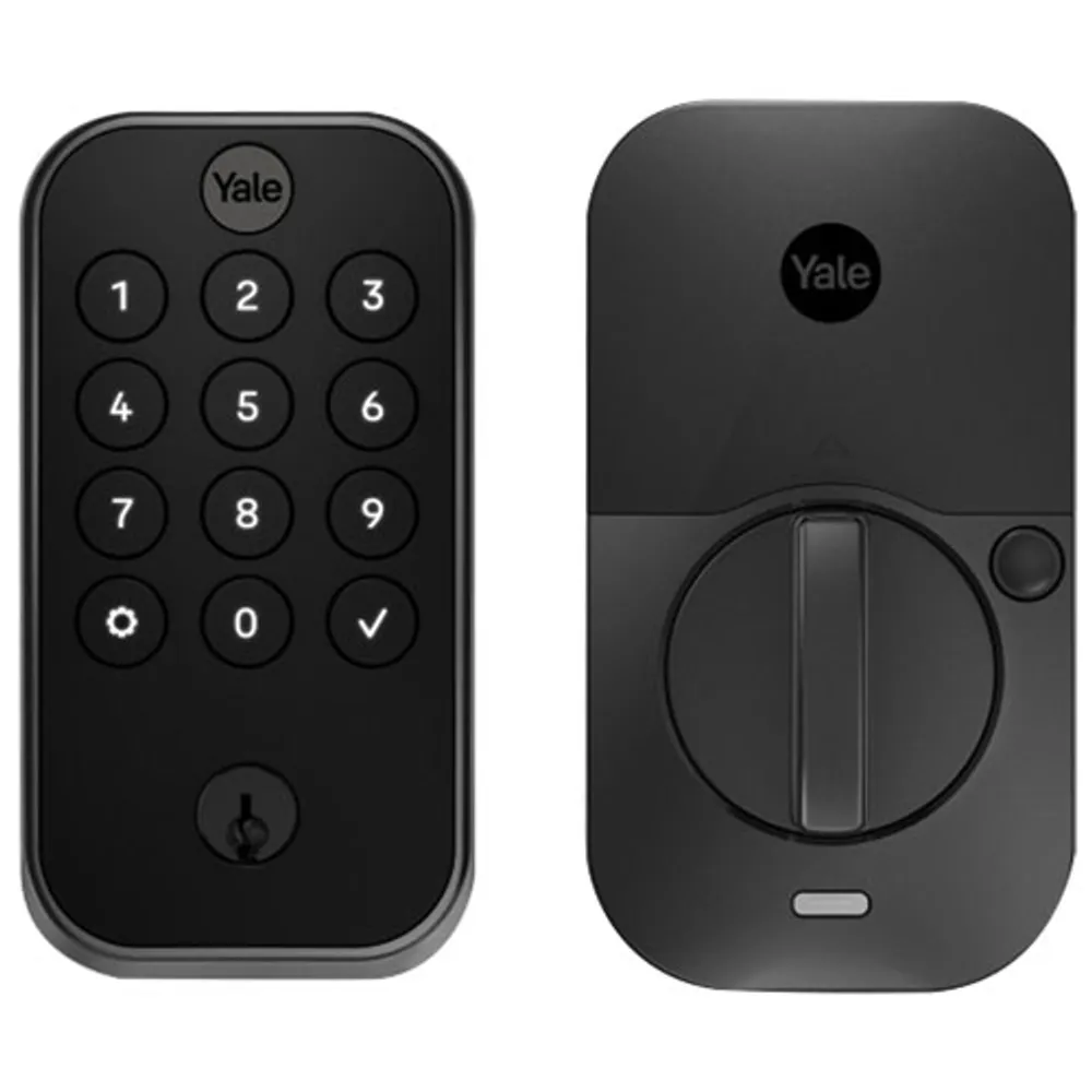 Yale Assure Lock 2 Bluetooth Smart Lock with Keypad & Lock - Black Suede