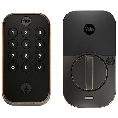 Yale Assure Lock 2 Bluetooth Smart Lock with Keypad & Lock - Rubbed Bronze