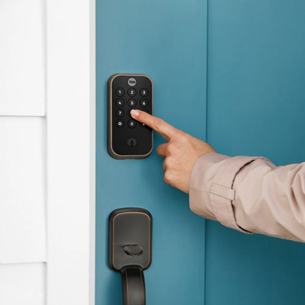 Yale Assure Lock 2 Bluetooth Smart Lock with Keypad & Lock - Rubbed Bronze