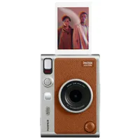 Fujifilm Instax mini Evo Instant Camera - Brown