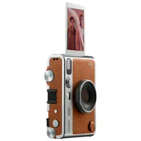 Fujifilm Instax mini Evo Instant Camera - Brown