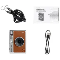 Fujifilm Instax mini Evo Instant Camera - Brown