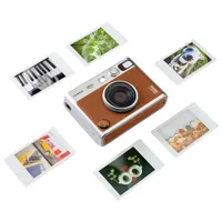 Fujifilm Instax mini Evo Instant Camera - Brown